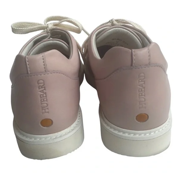 Samuel Hubbard Women’s Fast Pink Full Grain Leather Sneakers Size 6.5 Like New - Picture 2 of 6
